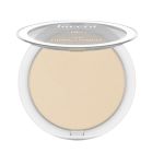 Pudra compacta bio Satin Powder Lavera, nuanta Medium 02, 9.5 g