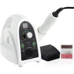 Freza electrica pentru unghii, 35000 rotatii, 65W, ZS-702, white