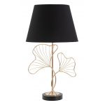 Lampa de masa Leaves, Mauro Ferretti, 1 x E27, 40W, Ø 30x60 cm, negru/auriu