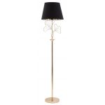Lampadar Leaves, Mauro Ferretti, 1 x E27, 40W, Ø 38x167 cm, negru/auriu