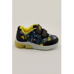 Pantofi sport cu velcro si imprimeu Batman