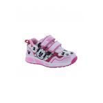 Pantofi sport cu velcro si Minnie Mouse