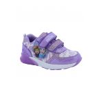 Pantofi sport cu velcro si tema Frozen