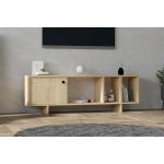 Comoda TV, Asse Home, Folsom, 140x45x29 cm, Stejar