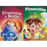 2 Povesti: Frumoasa si Bestia si Pinocchio | 