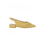 Balerini slingback de piele cu varf ascutit
