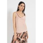 Bluza fara maneci cu decolteu adanc