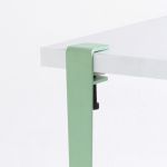 Banca, Logg, Khalkeus , 90x45x30 cm, Alb / Menta / Verde