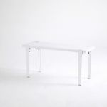 Banca, Logg, Khalkeus , 90x45x30 cm, Alb