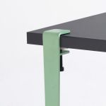 Banca, Logg, Khalkeus , 90x45x30 cm, Antracit / Mentă / Verde