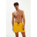 Pantaloni scurti de baie cu snur contrastant