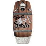 Desfacator si suport pentru depozitare capace Fresh Soda, 15x6.7x32 cm, MDF