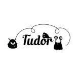 Sticker decorativ, Monstri Tudor, negru, 115x65 cm