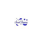 Sticker decorativ, Sweet dreams, albastru, 110x64 cm