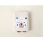 Prosop pentru bebelusi, Irya Home, Teddy, Bumbac, Crem