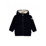 Jacheta din material fleece cu maneci raglan