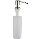 Dozator incorporabil pentru sapun lichid sau detergent vase, finisaj inox, 500 ml
