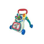 Antepremergator multifunctional pentru bebe, cu centru de activitati, multicolor, 12073