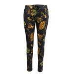 Colanti, Univers Fashion, cu imprimeu frunze multicolore cu 2 buzunare, M