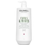 Balsam Hidratant pentru Par Cret sau Ondulat - Goldwell Dualsenses Curls&amp;Waves Hydrating Conditioner, 1000 ml
