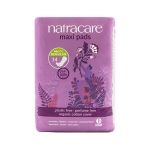 Absorbante Fara Aripioare Maxi Pads Natracare, 2 picaturi, 14 buc