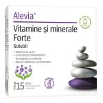 Vitamine si Minerale Forte Alevia, 15 plicuri