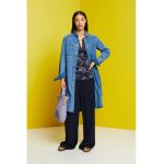 Bluza fara maneci cu imprimeu floral