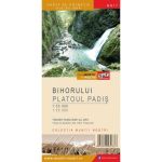 Muntii Bihorului - Platoul Padis - Harta de drumetie - Muntii nostri, editura Schubert &amp; Franzke