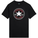 Tricou unisex Converse Chuck Patch Core 10025459-001, XS, Negru