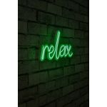 Decoratiune luminoasa LED, Relax, Benzi flexibile de neon, DC 12 V, Verde