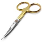 Forfecuta profesionala pentru taierea cuticulelor - silver&amp;gold