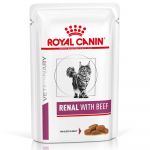 12x85g Vită Renal Royal Canin Veterinary Feline Hrană umedă pisici