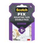 Banda Dublu Adeziva Montare Oglinzi - 3M Scotch Fix Mirror Mounting Tape, 5 kg, 19 mm x 1.5 m, 1 buc