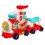 Trenulet interactiv pentru copii 4 in 1 Hola Toys