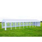 Cort Evenimente Professional XXL, PVC ignifug alb, 8x20 m - Corturi24