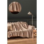 Cuvertura de pat, Merlin - Beige, Viaden, Bumbac