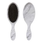 Perie pentru Parul Umed &amp; Uscat Cala Wet-N-Dry Hair Brush - Black &amp; White Marble