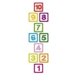 Set stickere decorative, cifre colorate, marime M, 10buc, 15cm