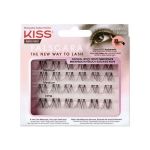 Gene false individuale KissUSA Falscara Lashes Natural Wispy Wisps Multipack