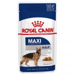 10x140g Adult Maxi Royal Canin Hrană umedă în sos câini