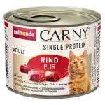 12x200g Vită pură Adult Animonda Carny Single Protein hrană pisici
