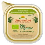 24x100g Pui bio și legume bio Daily Menu Bio Pate Almo Nature Câini