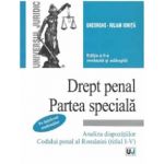 Drept penal. Partea speciala | Gheorghe-Iulian Ionita