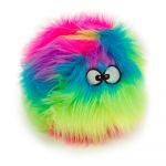 goDog® Furballz Rainbow Jucărie câini - S: cca. Ø 12 cm