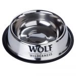Wolf of Wilderness Bol din oțel inoxidabil câini - 850 ml