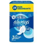 Absorbante Igienice - Always Ultra Day &amp; Night, Marime 3, 28 buc