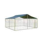 Tarc caini din otel galvanizat 3X3m / 1,2m - Corturi24