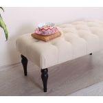 Banca, Fluffe, 209FLF1283, 50% Bumbac / 50% Catifea, Crem