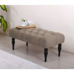 Banca, Fluffe, 209FLF1285, 50% Bumbac / 50% Catifea, Maro