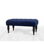Banca, Fluffe, 209FLF1292, 50% Bumbac / 50% Catifea, Albastru navy